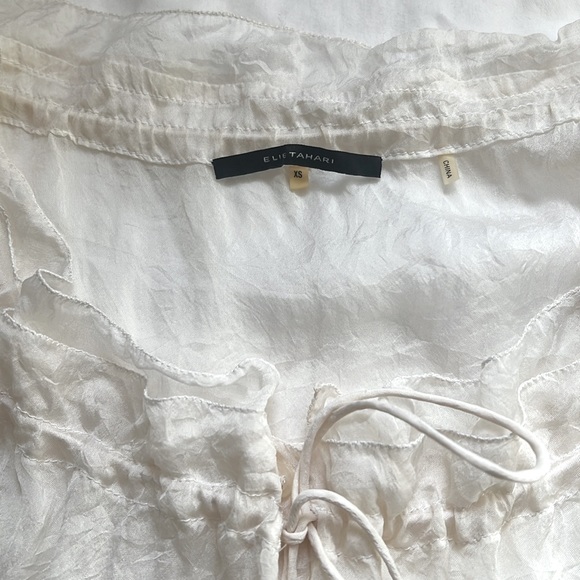 Elie Tahari Chiffon Blouse & Camisole - Picture 8 of 15